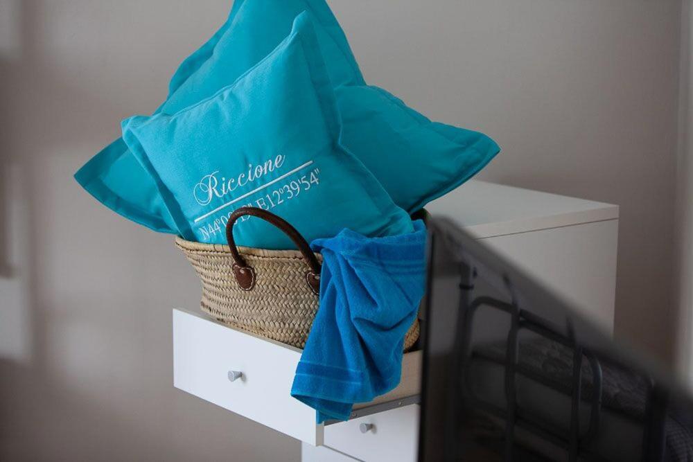 Trilocale Luna Riccione Exteriör bild